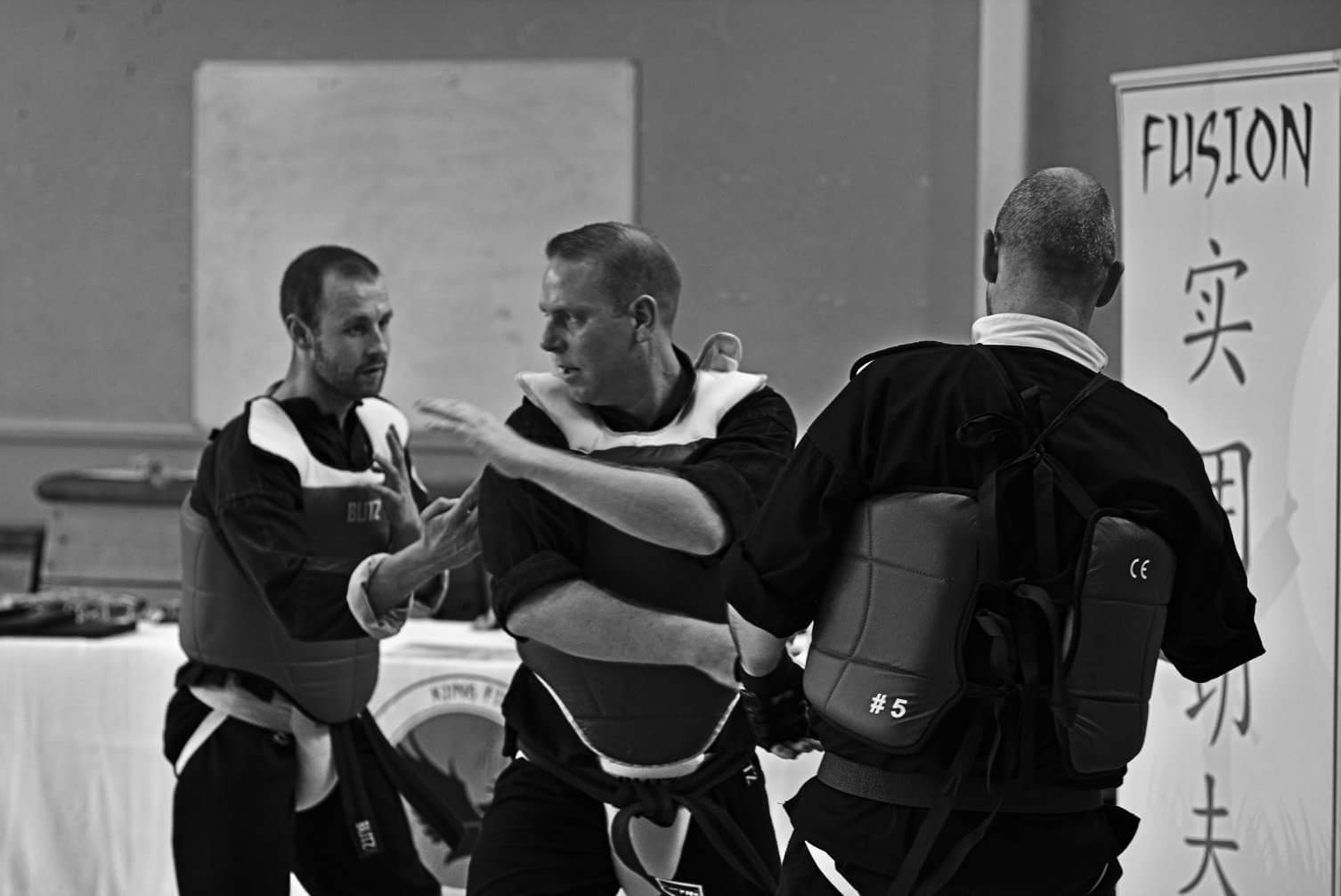 Kung Fu training for adults