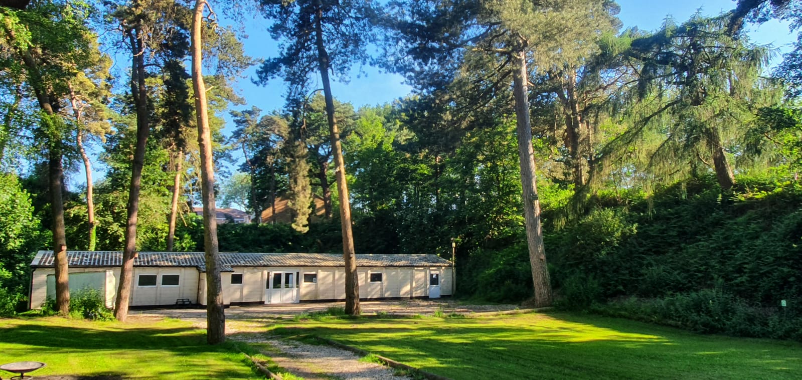 The grounds of Hellesdon Scout Hut