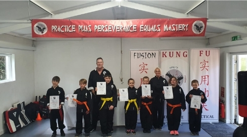 kung fu kids training
